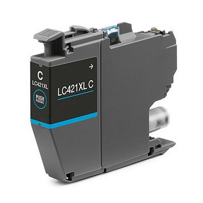 Cartuccia Brother LC-421XLC compatibile CIANO