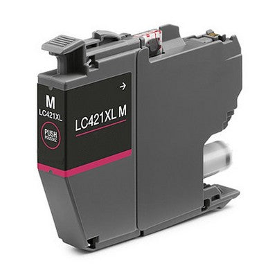 Cartuccia Brother LC-421XLM compatibile MAGENTA