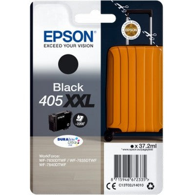 Cartuccia Epson C13T02J14010 405XXL T02J1 originale NERO