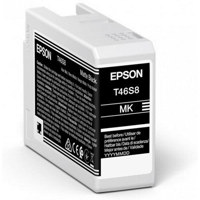 Cartuccia Epson C13T46S800 T46S8 originale NERO OPACO