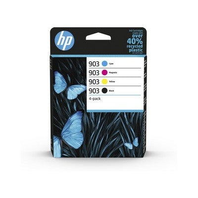Cartuccia Hp 6ZC73AE Multipack 903 (Conf. da 4 pz.) originale NERO + CIANO + MAGENTA + GIALLO