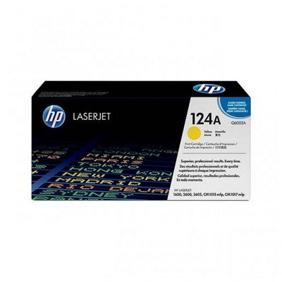 Toner Hp Q6002A 124A originale GIALLO