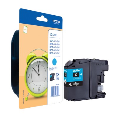 Cartuccia Brother LC125XLC originale CIANO