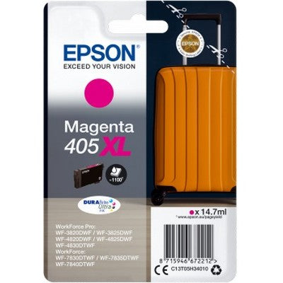 Cartuccia Epson C13T05H34010 405 XL Valigia originale MAGENTA