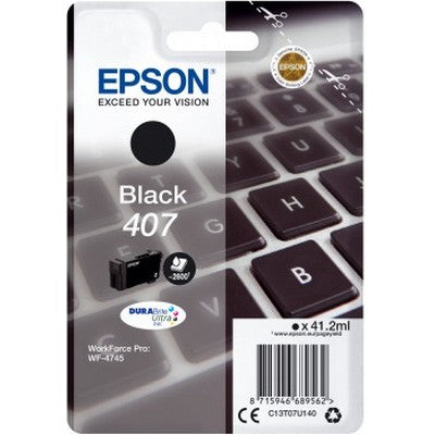 Cartuccia Epson C13T07U140 407 Tastiera originale NERO