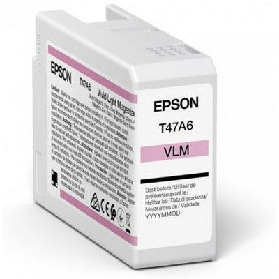 Cartuccia Epson C13T47A600 T47A6 originale MAGENTA CHIARO