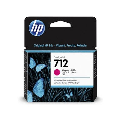 Cartuccia Hp 3ED68A 712 originale MAGENTA