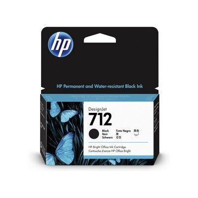 Cartuccia Hp 3ED70A 712 originale NERO