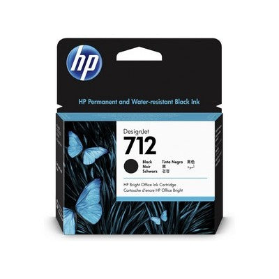 Cartuccia Hp 3ED71A 712 originale NERO