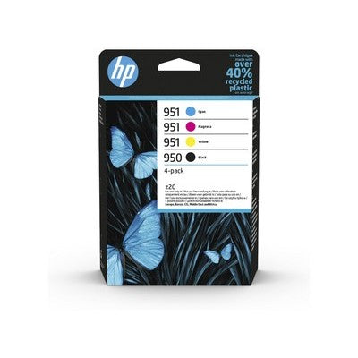 Cartuccia Hp 6ZC65AE Multipack 950/951 (Conf. da 4 pz.) originale NERO + COLORE