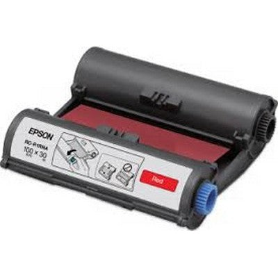 Nastro per etichettatrice Epson C53S635004 RC-R1RNA originale ROSSO