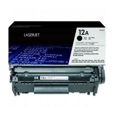 Toner Hp Q2612A 12A originale NERO