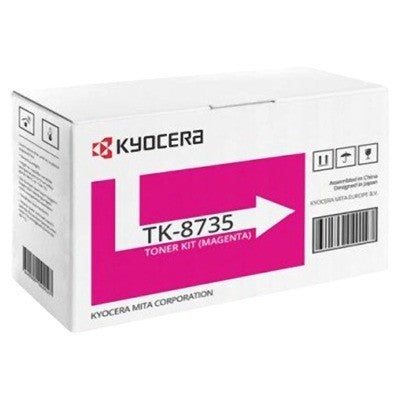 Toner Kyocera-Mita 1T02XNBNL0 TK-8735M originale MAGENTA